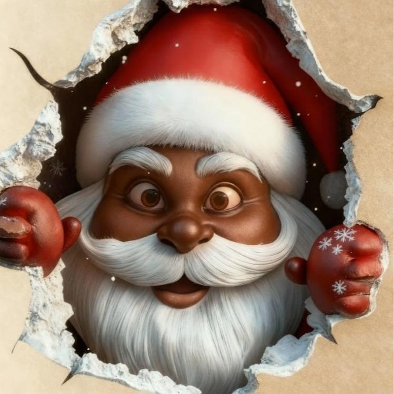 BLACK FRIDAY – Funny Christmas Character Wall Stickers (3PCS) • Self-Adhesive & Waterproof Holiday Decor • Easy Apply & Remove • Festive Wall Decoration for a Warm Christmas